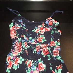 Nice dark blue flower dress